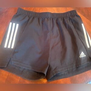 Women’s black medium Primeblue exercise short.